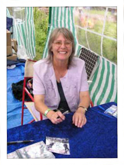 Jenny Parsons took this photo of me signing CD’s at Cropredy 2004 Jenny Parsons took this photo of me signing CD’s at Cropredy 2004